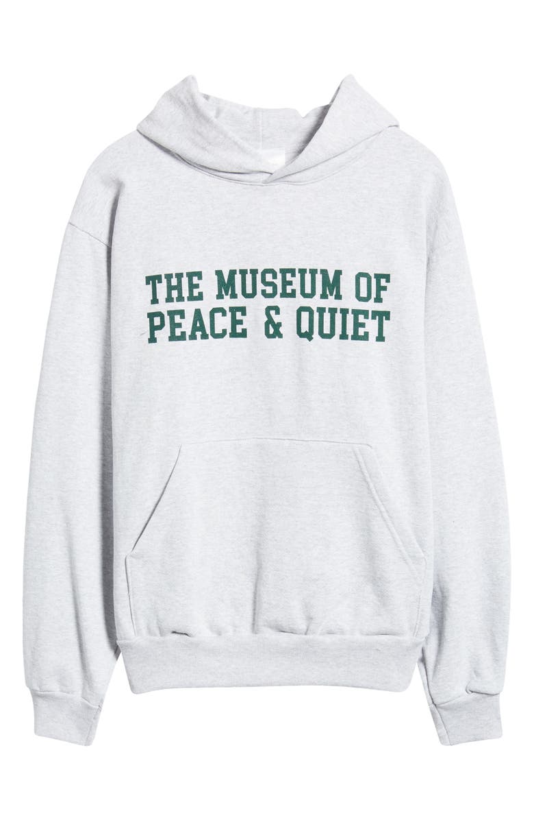 Museum of Peace & Quiet Campus Logo Graphic Hoodie, Alternate, color, 