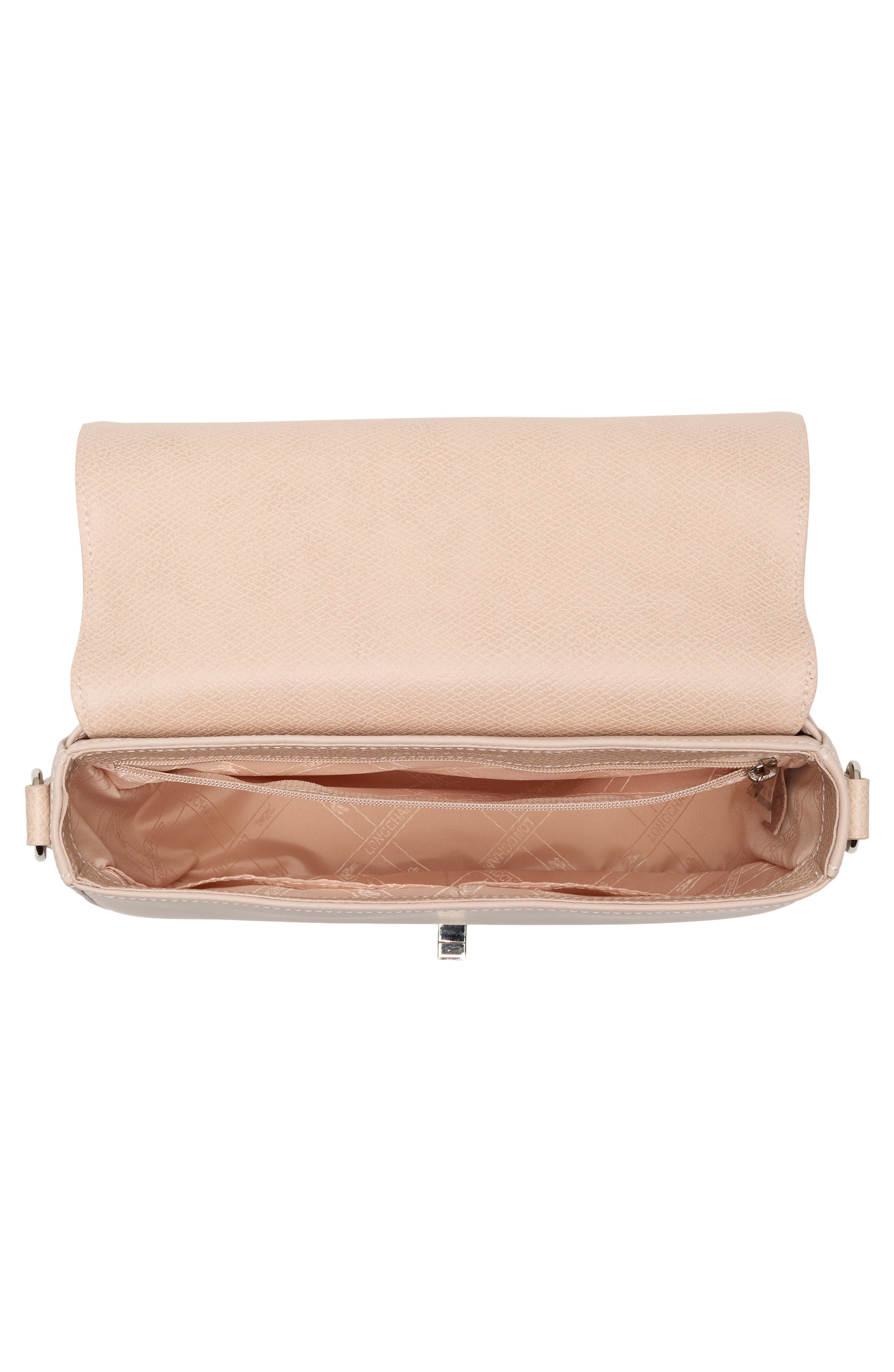 Longchamp Medium Cavalcade Leather Crossbody Bag, Alternate, color, Sand