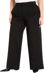 ELOQUII The Ultimate Stretch Wide Leg Work Pant
