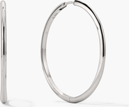 MEJURI Tube Oversized Hoop Earrings