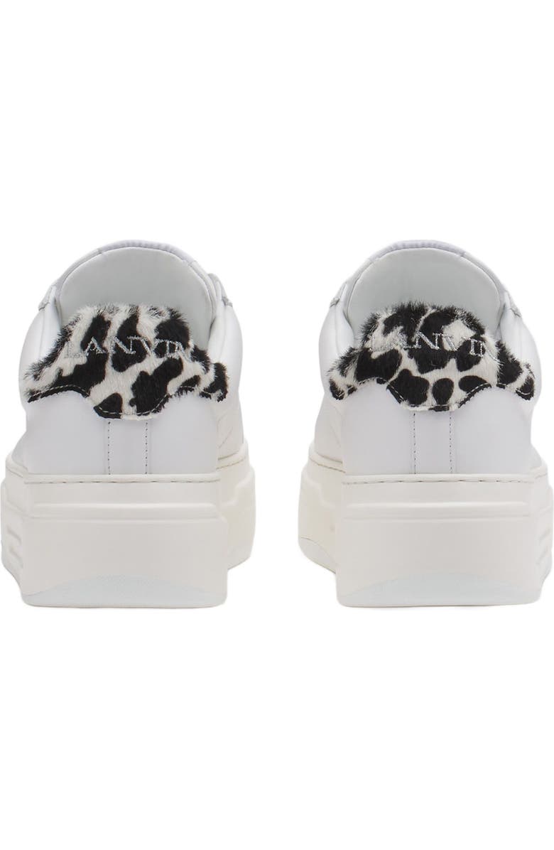 Lanvin WOMEN'S DDB0 LEATHER PLATFORM SNEAKERS, Alternate, color,