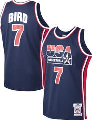 Mitchell & Ness Men's Mitchell & Ness Larry Bird Navy USA Basketball Home 1992 Dream Team Authentic Jersey