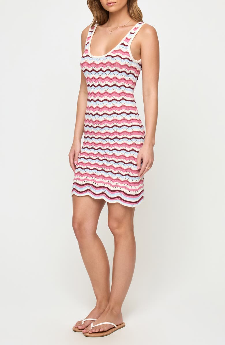 LSPACE Sunchaser Cover-Up Knit Dress, Alternate, color, Sand In Hand