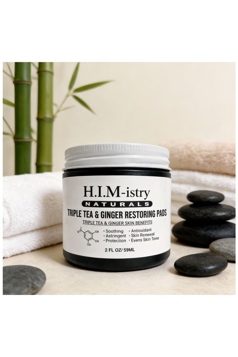 Triple Tea Ginger Toner Pads, Alternate, color, NO COLOR