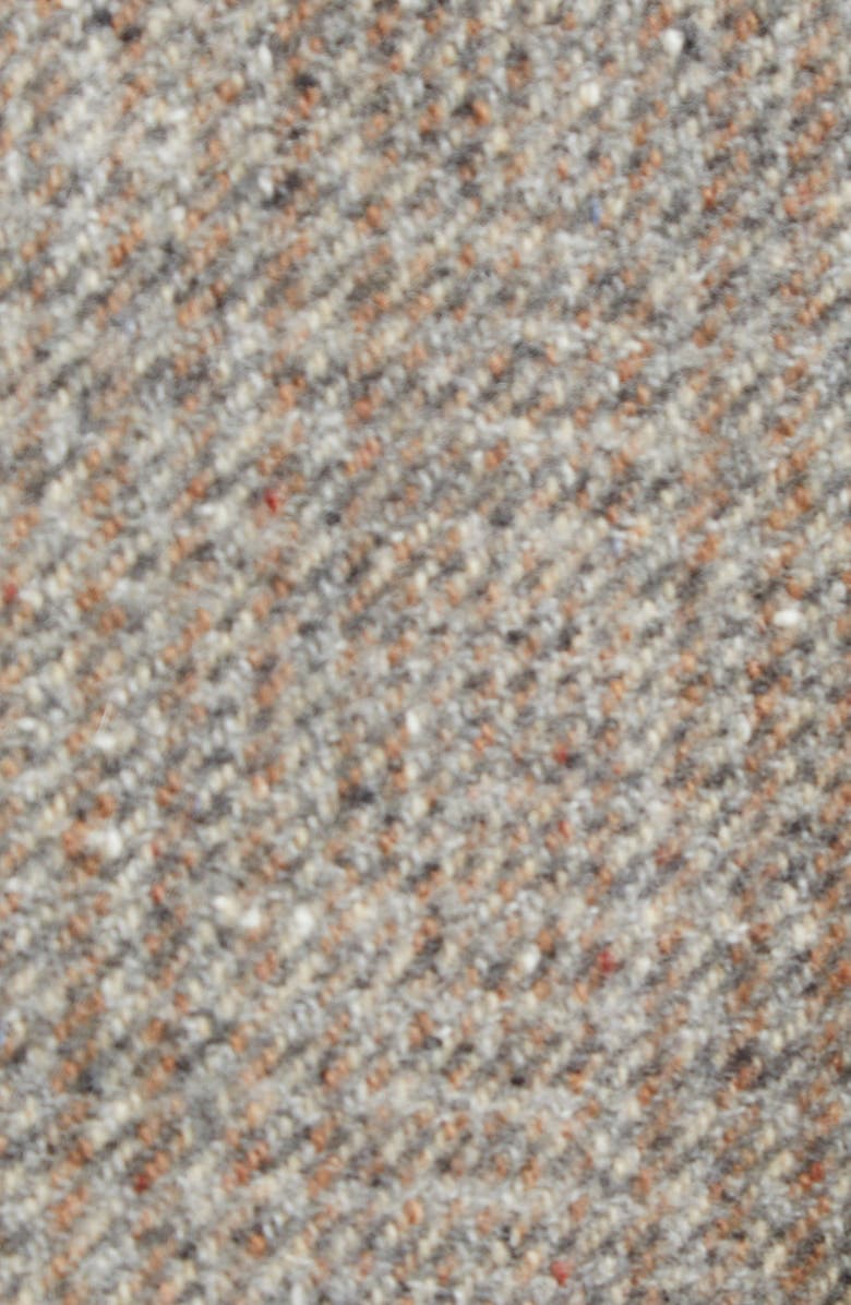 Johnstons of Elgin Oversize Check Cashmere & Wool Overshirt, Alternate, color, Ash Small Glen Urquhart Check