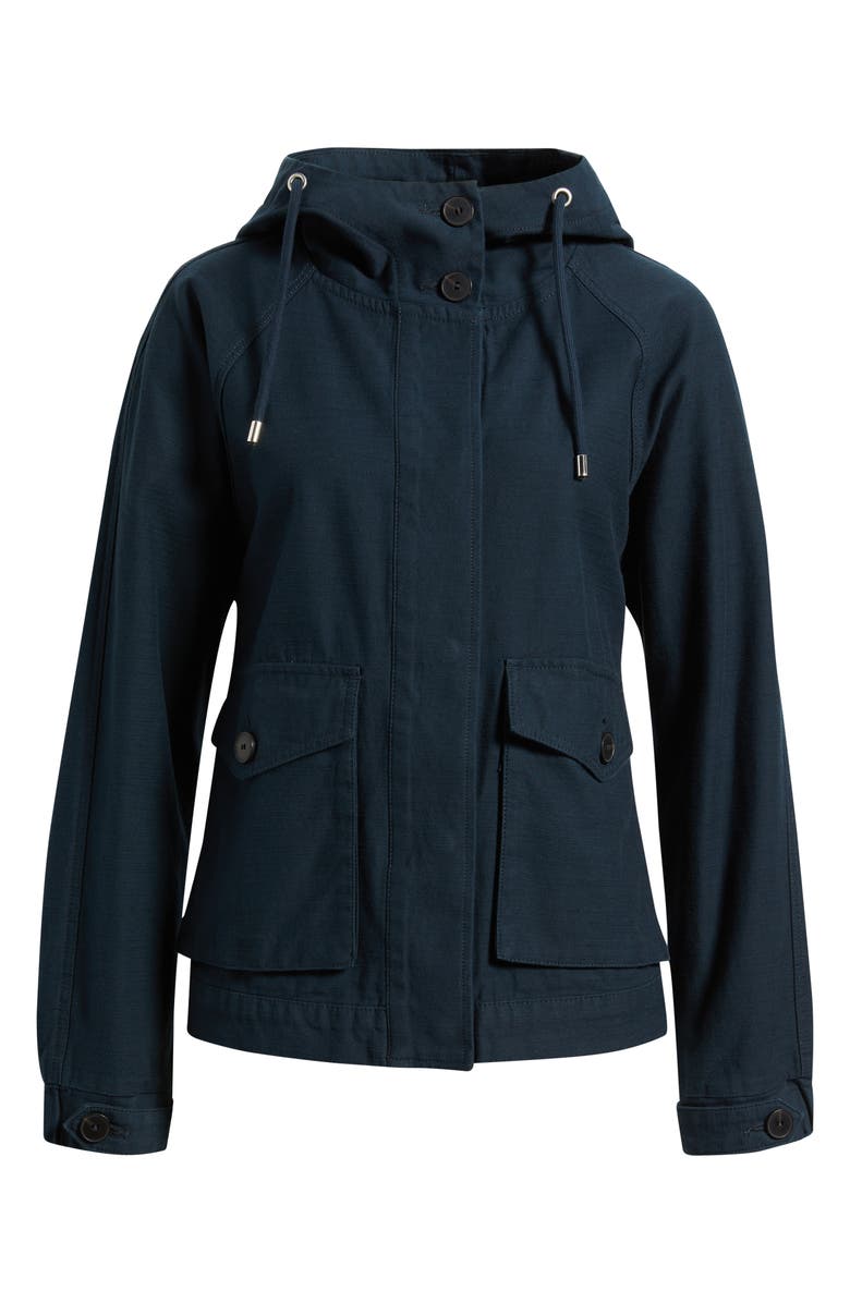 Brooklyn Industries Blueberry Hooded Jacket, Main, color, Blue Berry