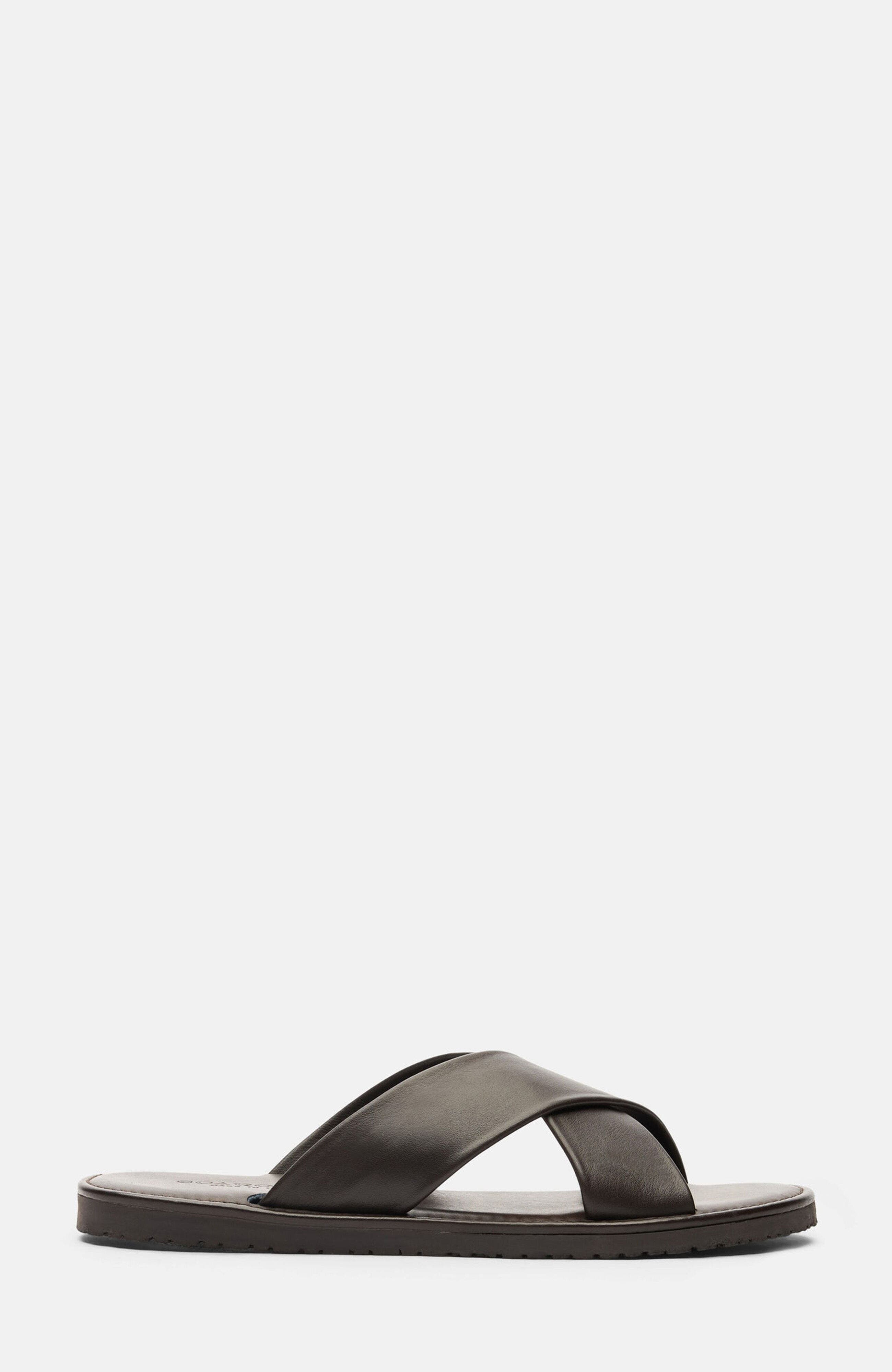 Adriano Sandals, Alternate, color, Brown calf