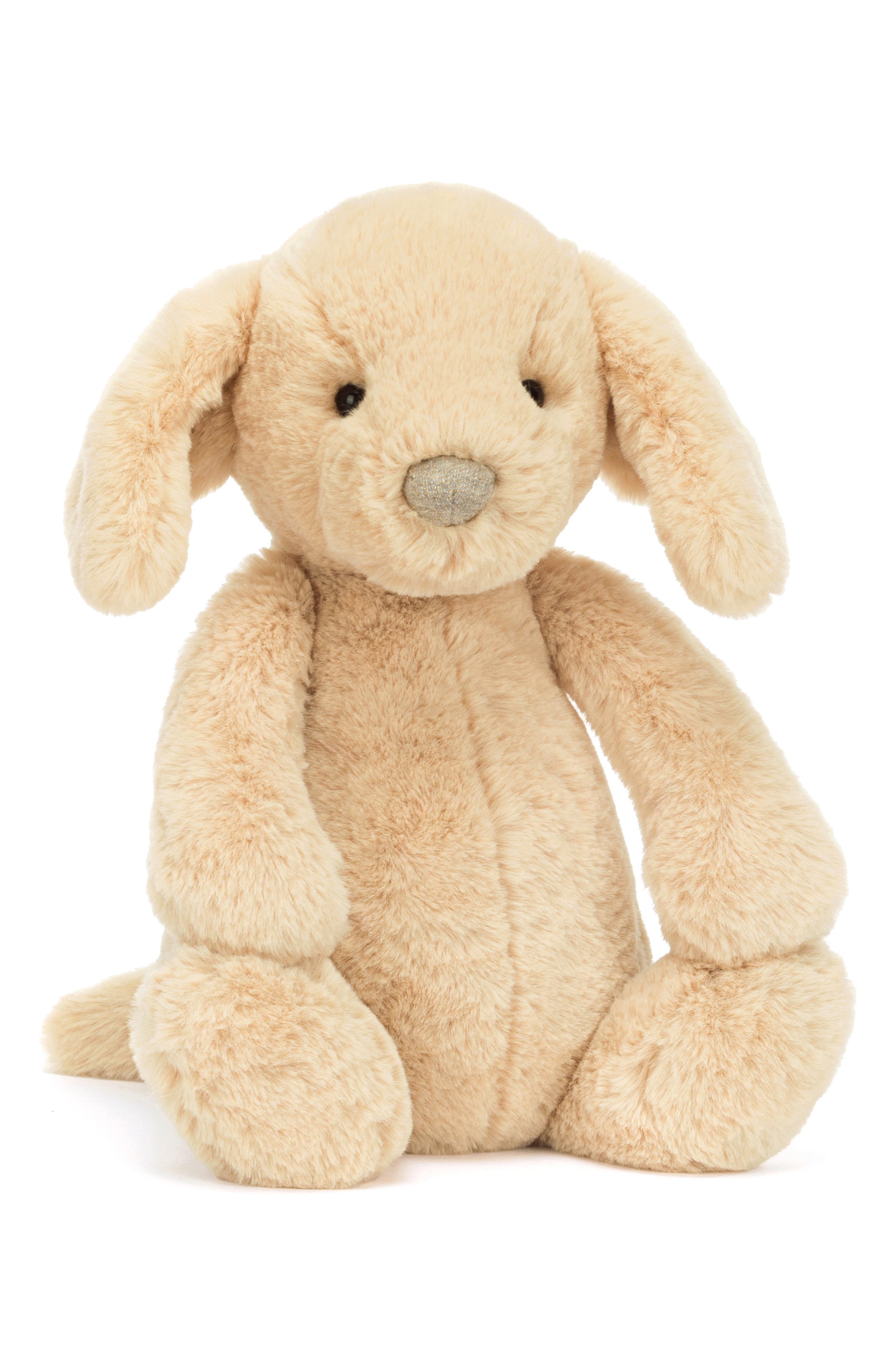 Jellycat Bashful Luxe Puppy Orlando Stuffed Animal | Nordstrom