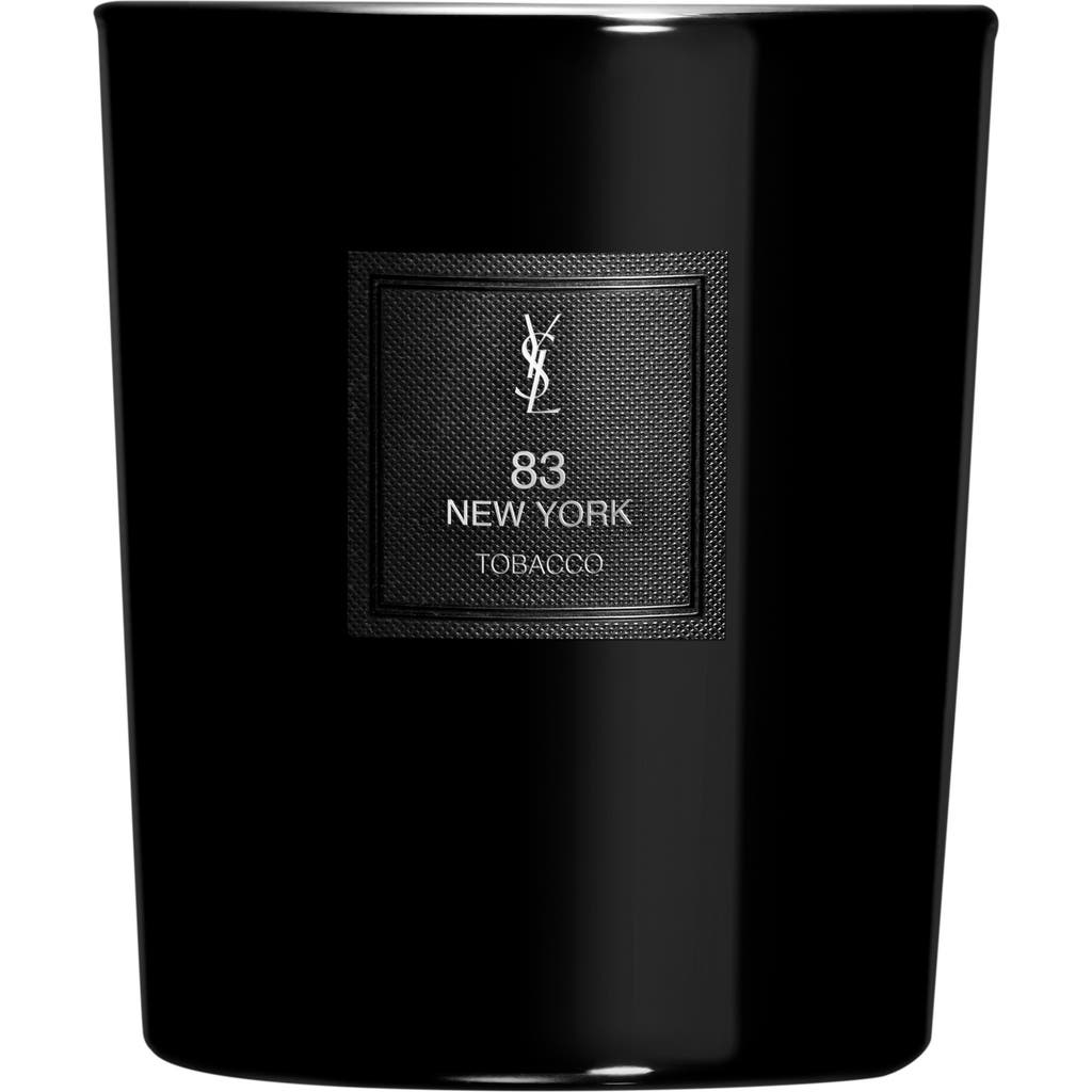 Saint Laurent Yves 83 New York Candle In Black