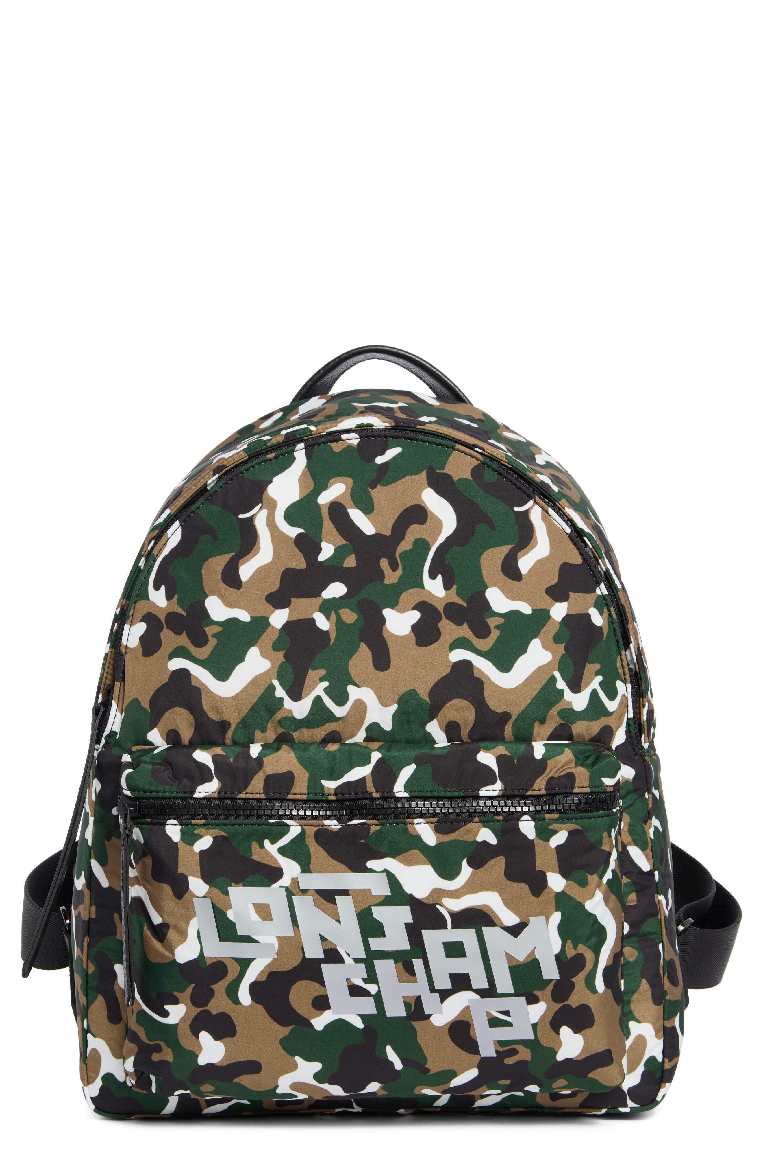 Longchamp Camo Backpack