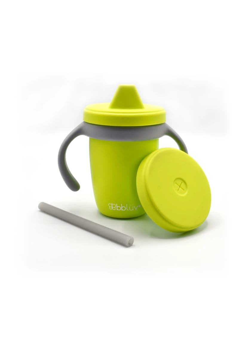 bbluv Kup 4-in-1 Transition Sippy Cup, Main, color, Lime
