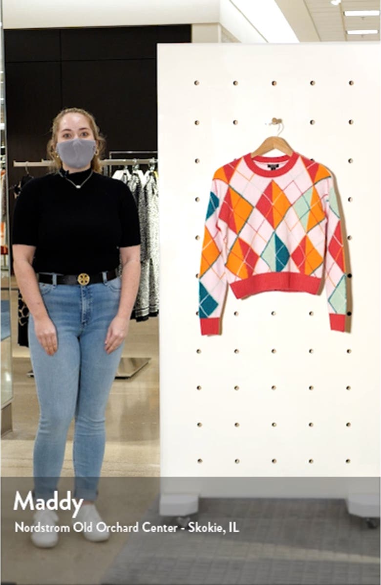 x Atlantic-Pacific Argyle Sweater, sales video thumbnail