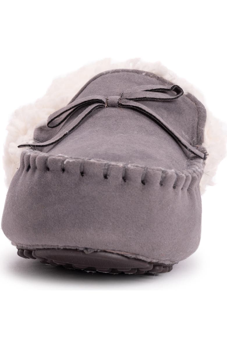 MUK LUKS Jaylah Faux Shearling Lined Slipper, Alternate, color, Light Grey