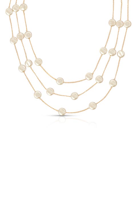 Layered Luster Necklace