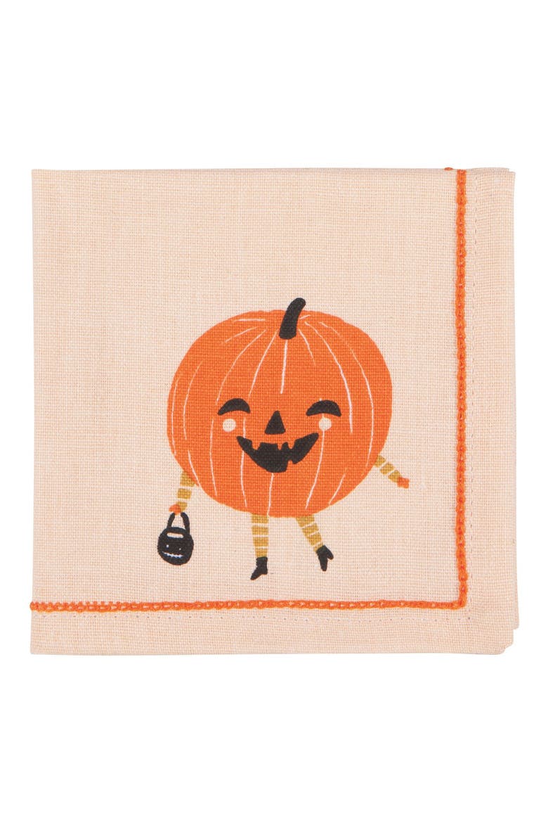 Boo Crew Set of 4 Cocktail Napkins, Alternate, color, BOO CREW