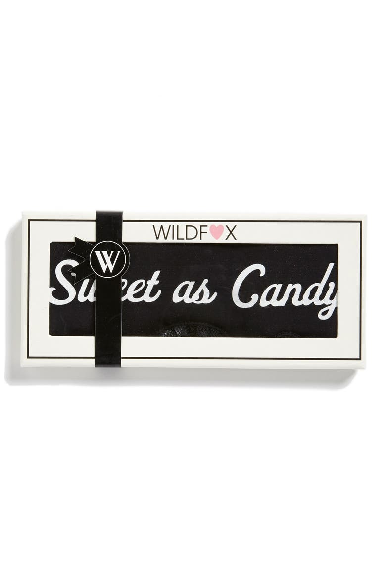 'Sweet as Candy' Boxed Eye Mask, Alternate, color, BLACK/ SWEET AS CANDY