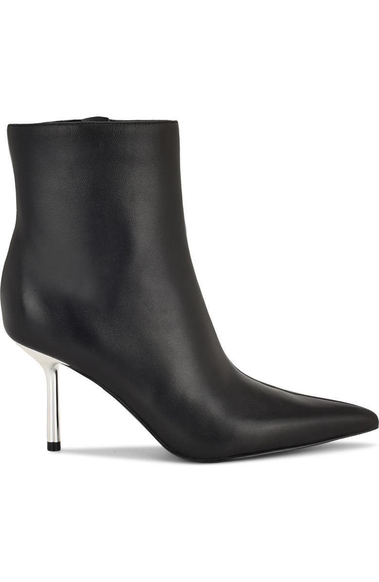 Nine West Narend Pointy Toe Bootie, Alternate, color, Black