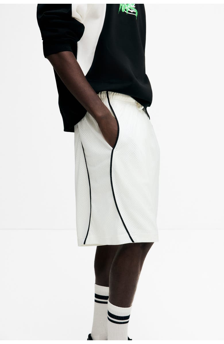 H&M Relaxed-fit mesh shorts, Alternate, color, 