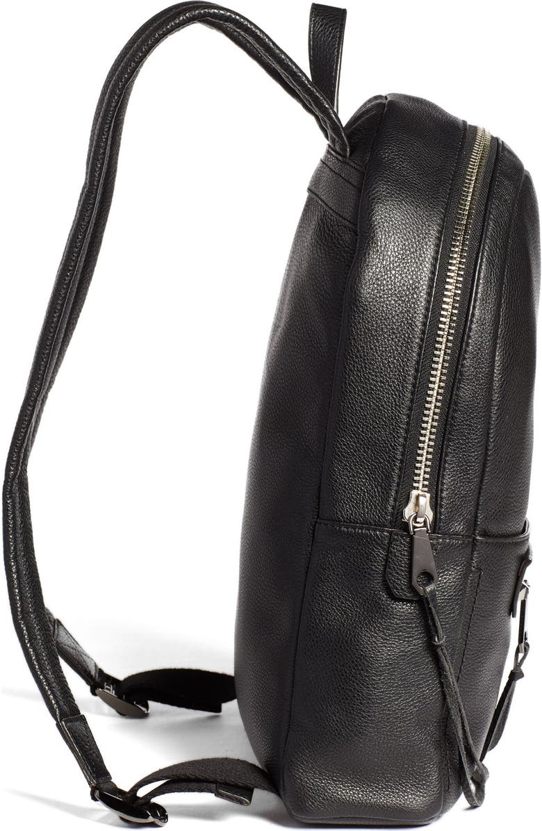Rebecca Minkoff 'Always On Regan' Leather Backpack, Alternate, color,