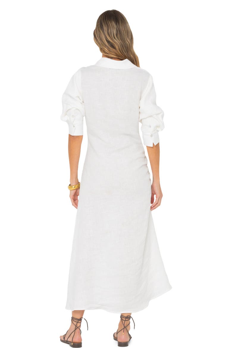 Lydia Dress, Alternate, color, Ecru