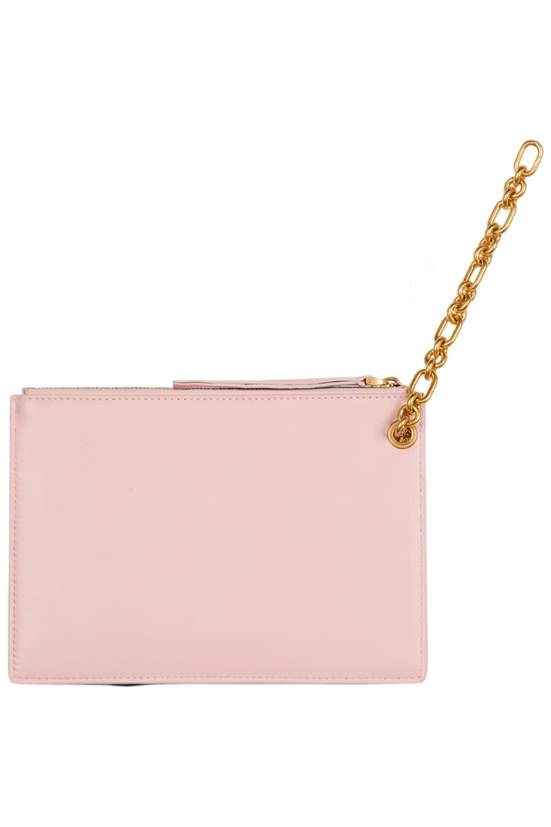 Pulse card holder in smooth leather, Alternate, color, pink