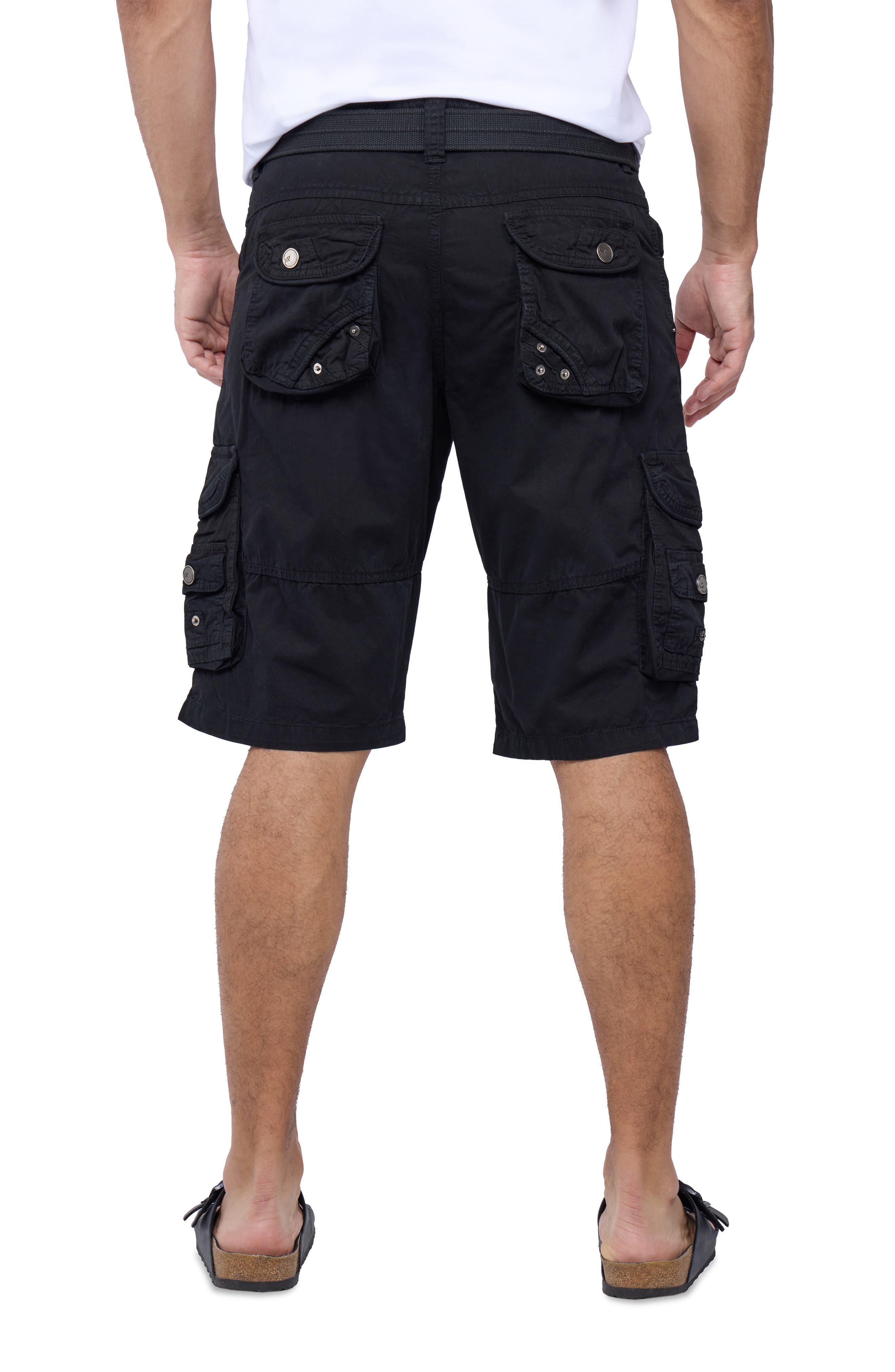 Belted Bermuda Cargo Shorts - image 2