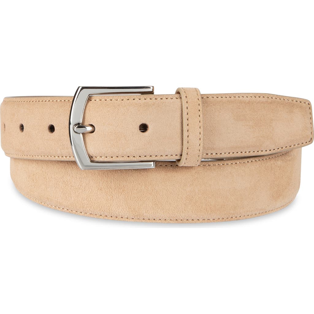 Cole Haan Suede Belt In Brown