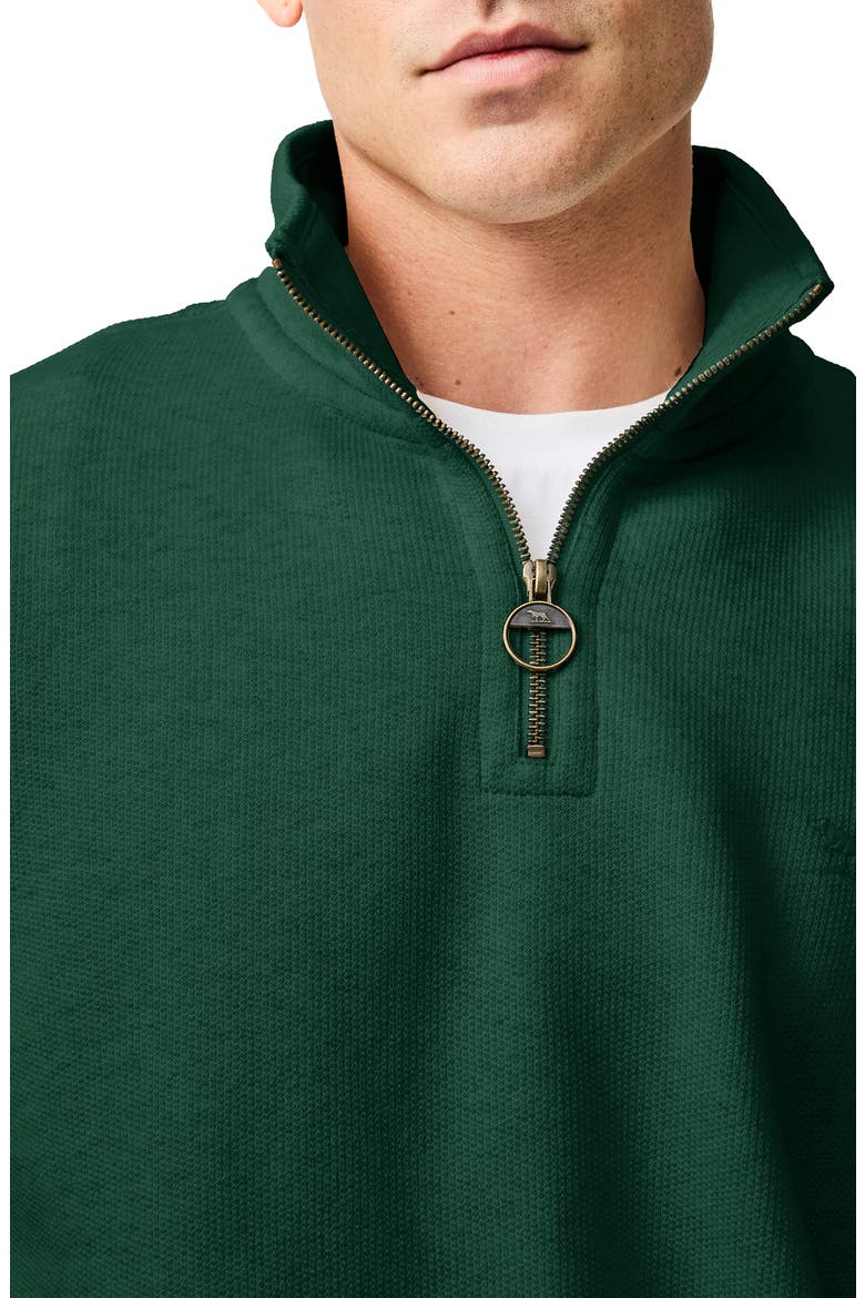 Newfield Quarter Zip Pullover, Alternate, color, FOREST