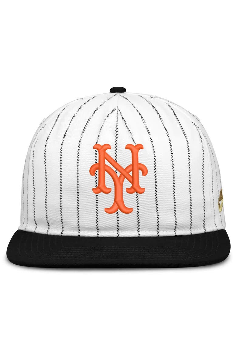 Men's Nike White/Black New York Mets Cooperstown Collection Pro Adjustable Hat, Alternate, color, White
