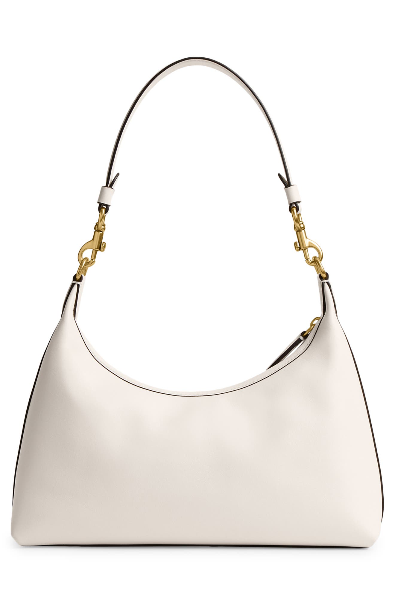 COACH Juliet Glove Tanned Leather Shoulder Bag, Alternate, color, B4/Chalk