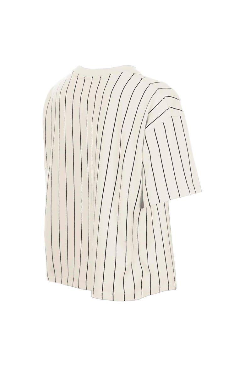 Women's New Era White San Diego Padres 2026 City Connect Pinstripe T-Shirt, Alternate, color, White
