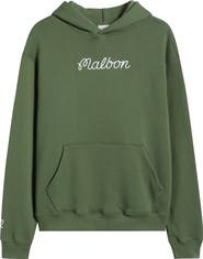 MALBON Fesque Cotton Fleece Hoodie