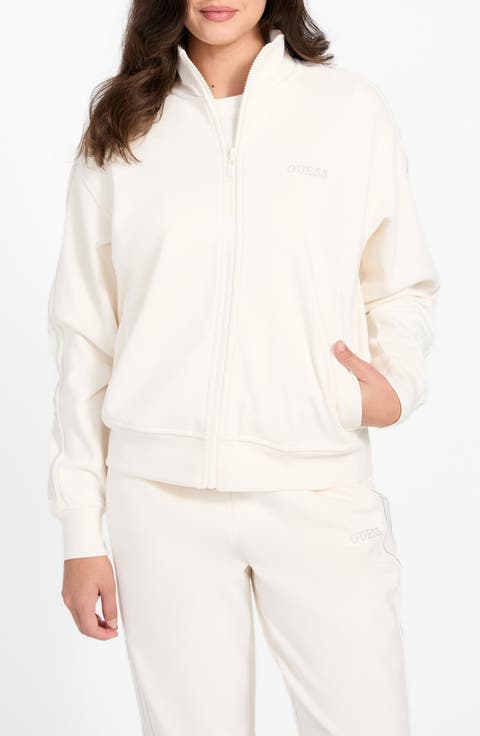 Octavia High Neck Full Zip Sweatshirt