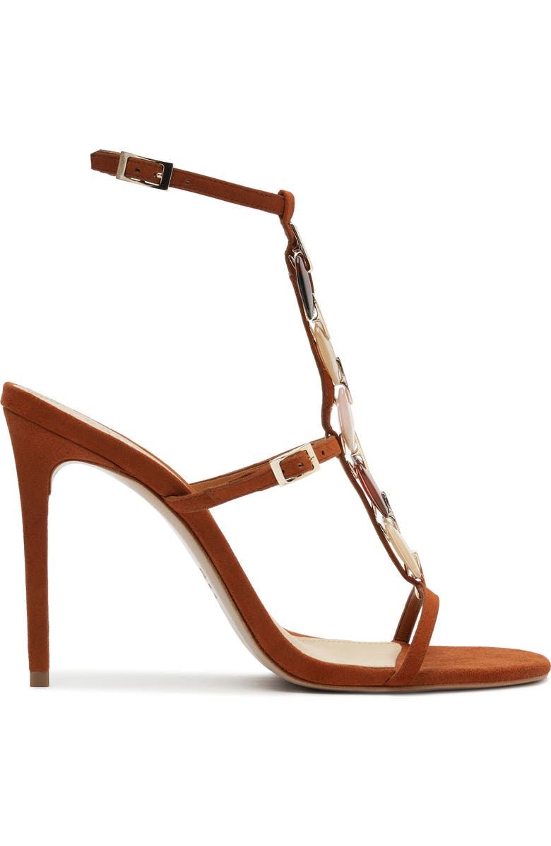 Schutz Cassandra Chain Ankle Strap Sandal, Alternate, color,