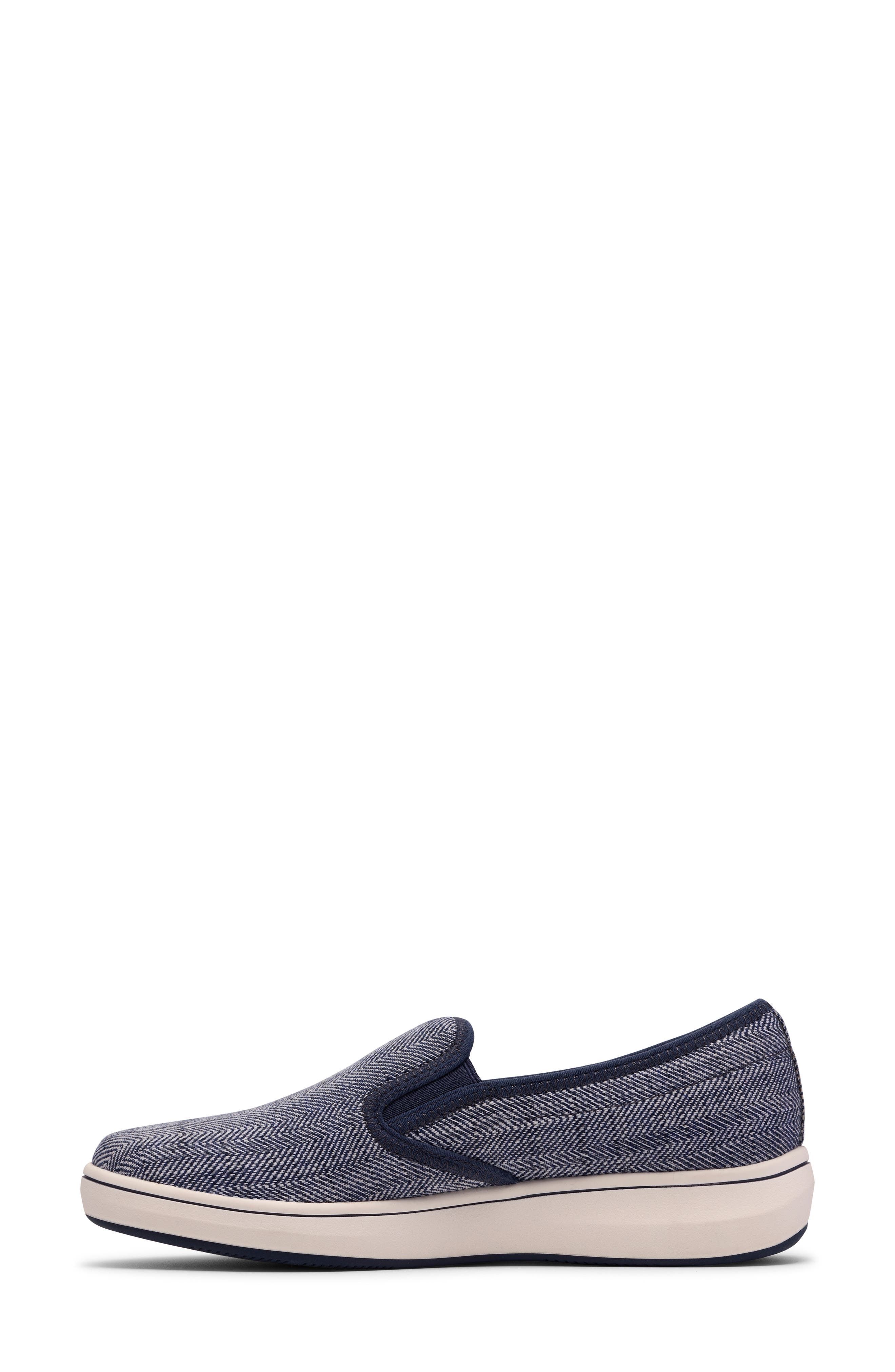 BreezeSky Zoe Slip-On Sneaker, Alternate, color, NAVY CANVAS