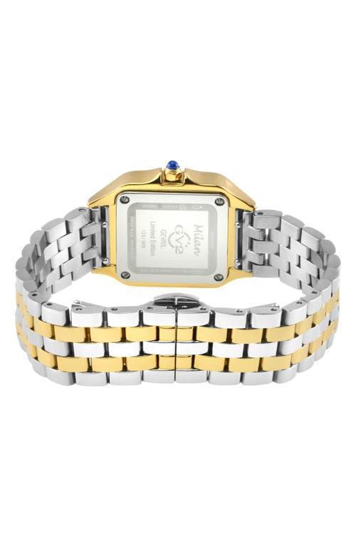 Gv2 Milan Diamond Dial Bracelet Watch, 27.5mm In Brown