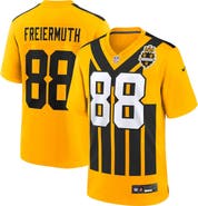 Nike Men's Nike Pat Freiermuth Gold Pittsburgh Steelers Alternate 1933 Throwback Game Jersey