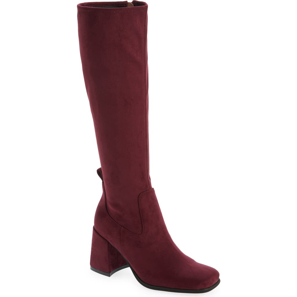 JEFFREY CAMPBELL JEFFREY CAMPBELL HOT LAVA KNEE HIGH STRETCH BOOT
