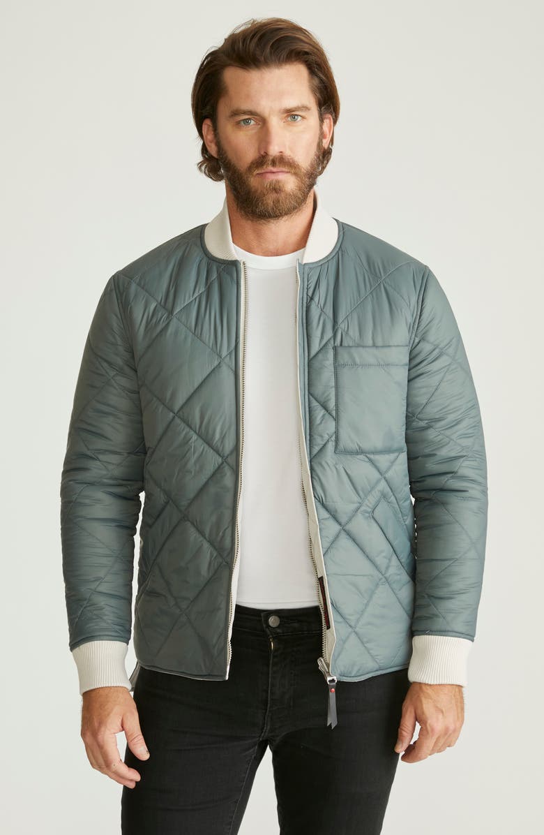 Robert Graham Reversible Quilted Bomber Jacket, Alternate, color,