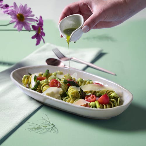 Porto Brasil Deep Oval Platter Set Of 4 In Neutral