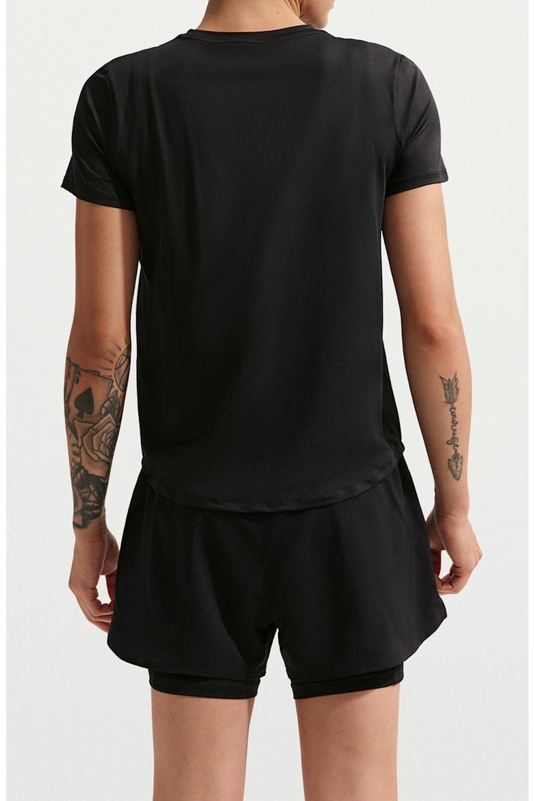 One Classic Dri-FIT Training Top, Alternate, color, 013 BLACK/WHITE