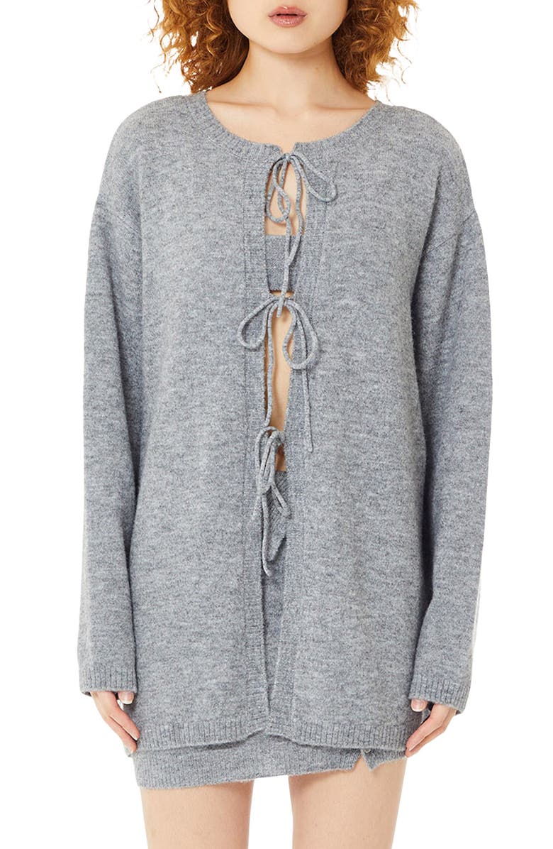 Find Me Now Owen Tie Front Cardigan, Main, color,