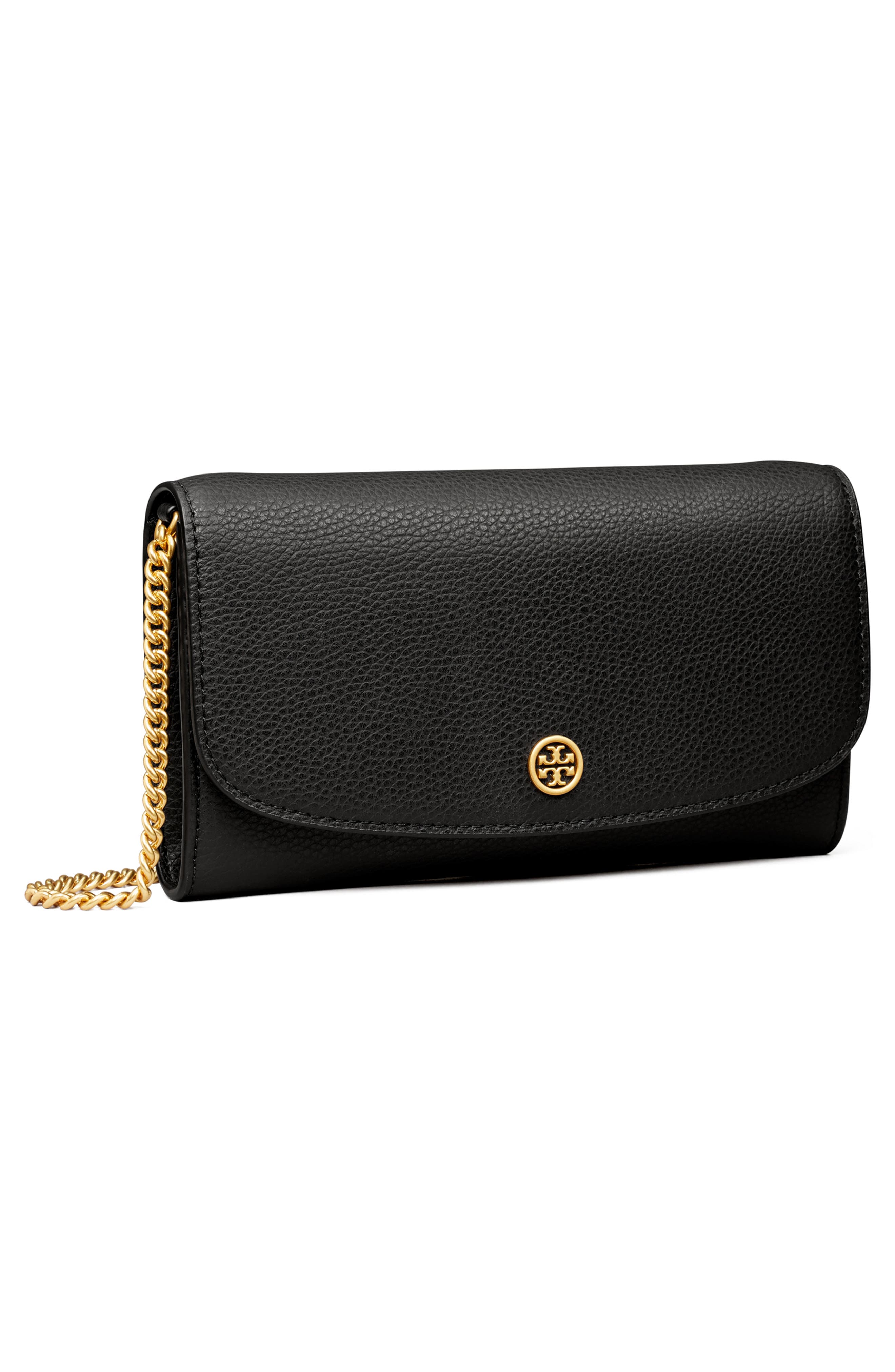 Robinson Pebbled Crossbody, Alternate, color, BLACK
