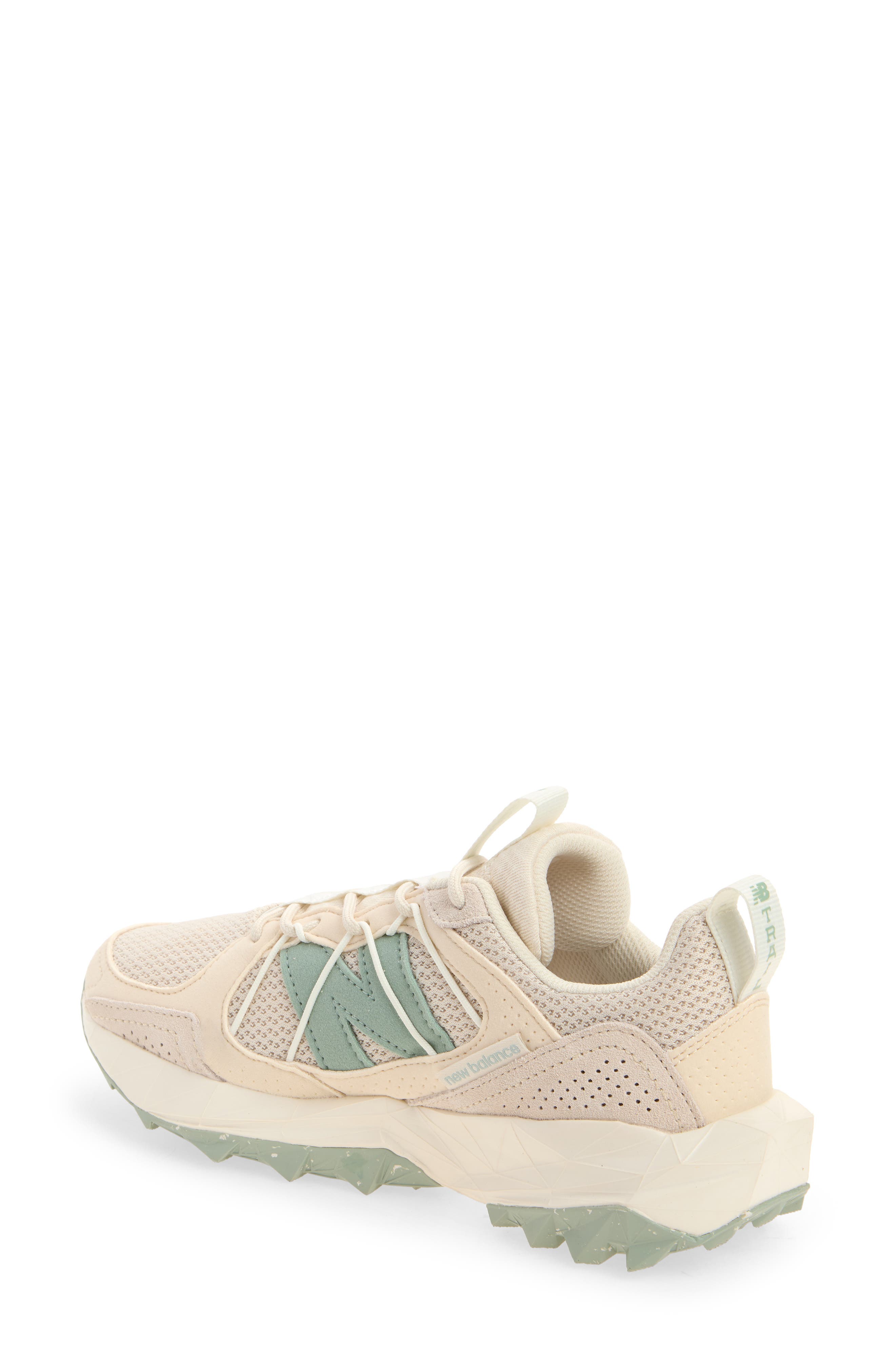 Tektrel Trail Running Shoe, Alternate, color, LINEN/ MOSAIC GREEN