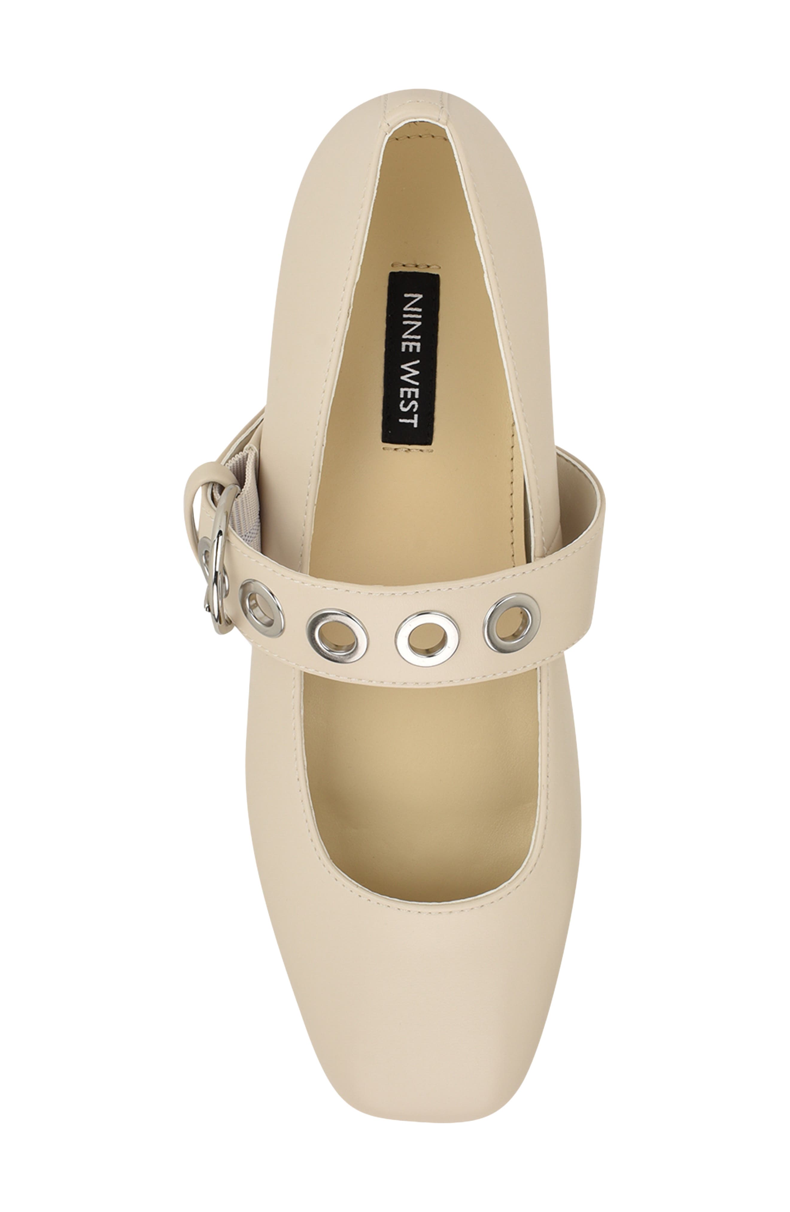 Kebba Mary Jane Flat, Alternate, color, IVORY