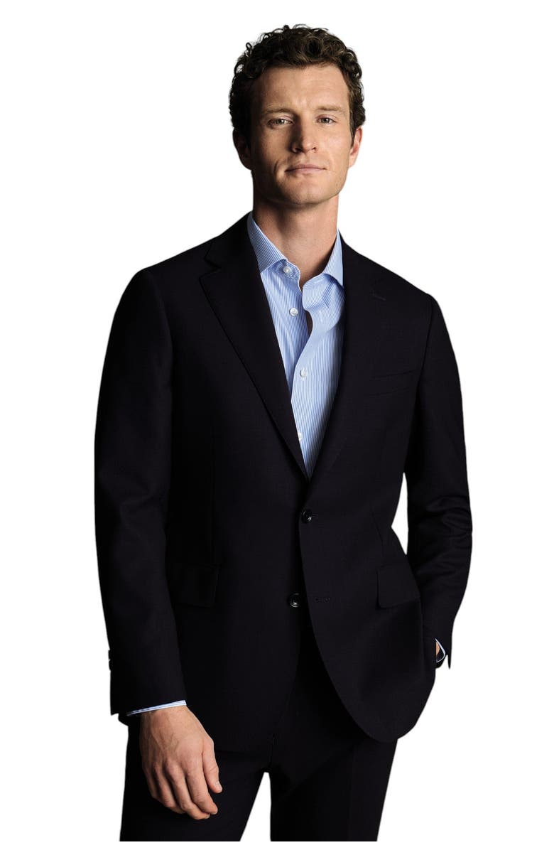 Charles Tyrwhitt Ultimate Suit Jacket, Main, color, Dark Navy