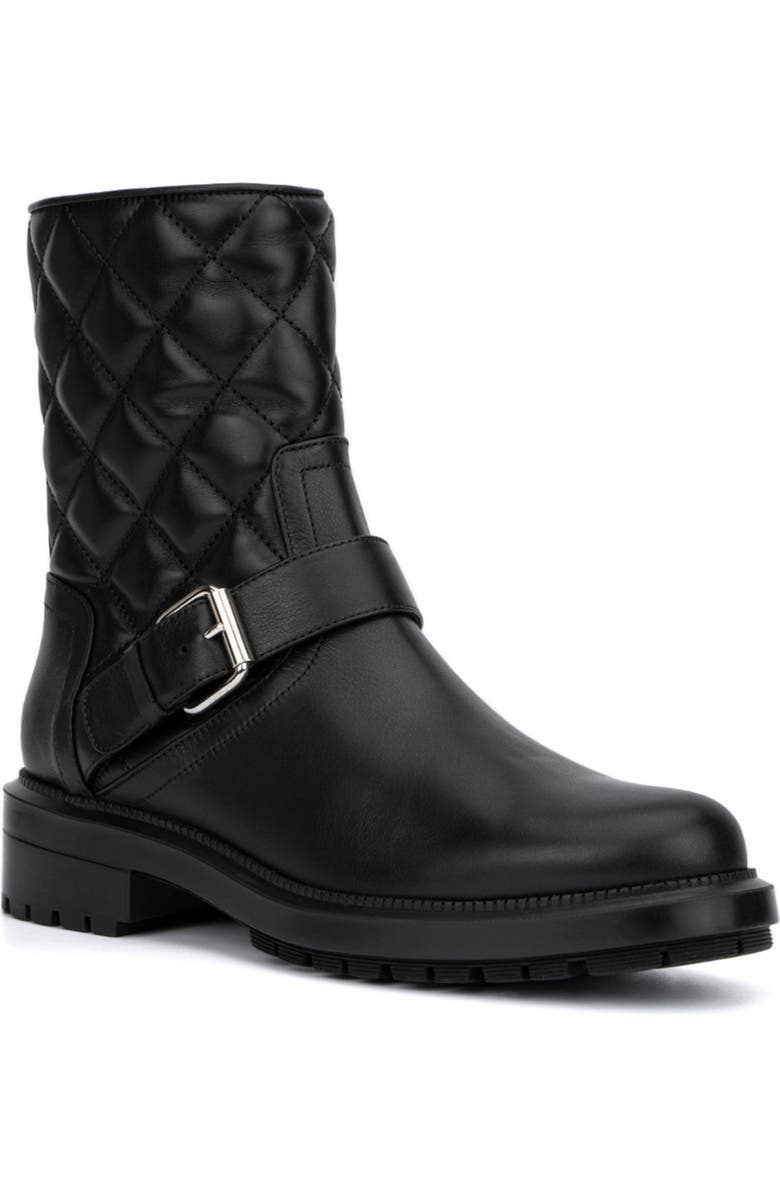 Aquatalia Leva Quilted Bootie, Main, color,