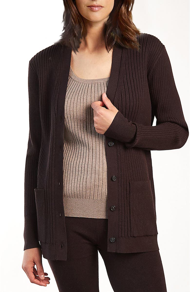 oyun Oxford Cardigan, Main, color, Acai