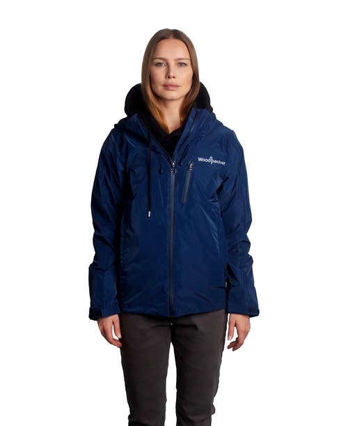 Woodpecker Wind Shell Jacket In Blue