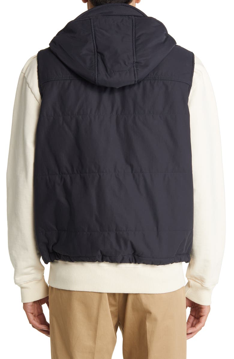 Oliver Spencer Malvern Full Zip Cotton Blend Vest, Alternate, color, 